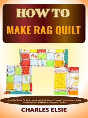 cover image of HOW TO MAKE RAG QUILT